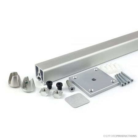 Gyford Décor Single Blade Sign Hardware Kit for 3/8" Thick Sign Material (plastic not included) SLK-BL-375